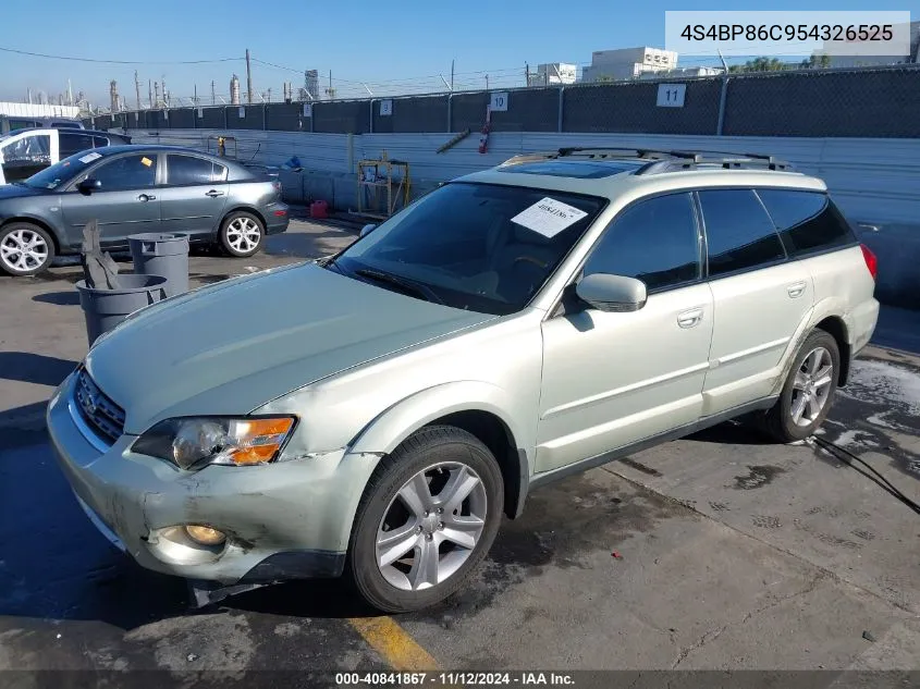 2005 Subaru Outback 3.0R L.l. Bean Edition VIN: 4S4BP86C954326525 Lot: 40841867