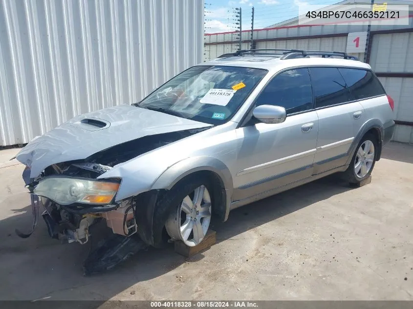 2006 Subaru Outback 2.5Xt Limited VIN: 4S4BP67C466352121 Lot: 40118328