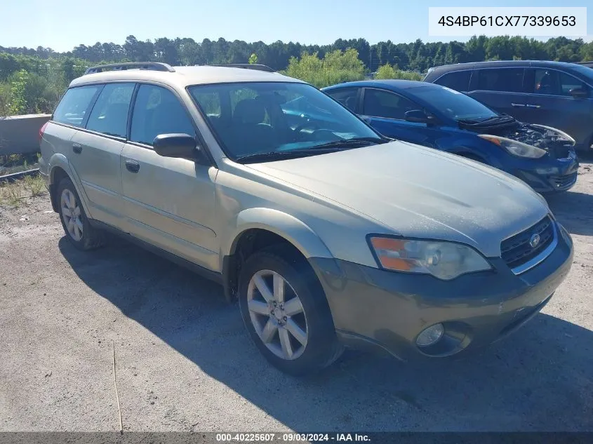 4S4BP61CX77339653 2007 Subaru Outback 2.5I