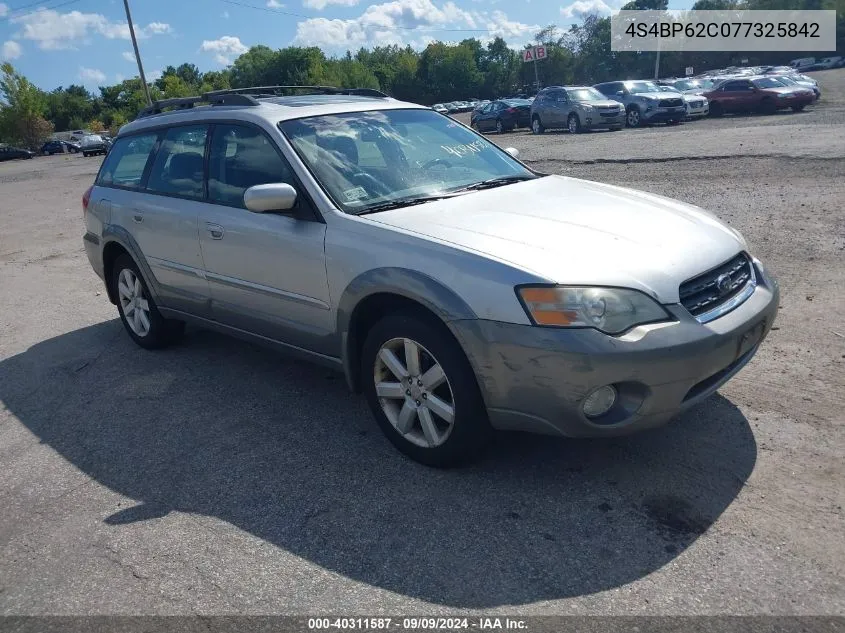 4S4BP62C077325842 2007 Subaru Outback 2.5I Limited