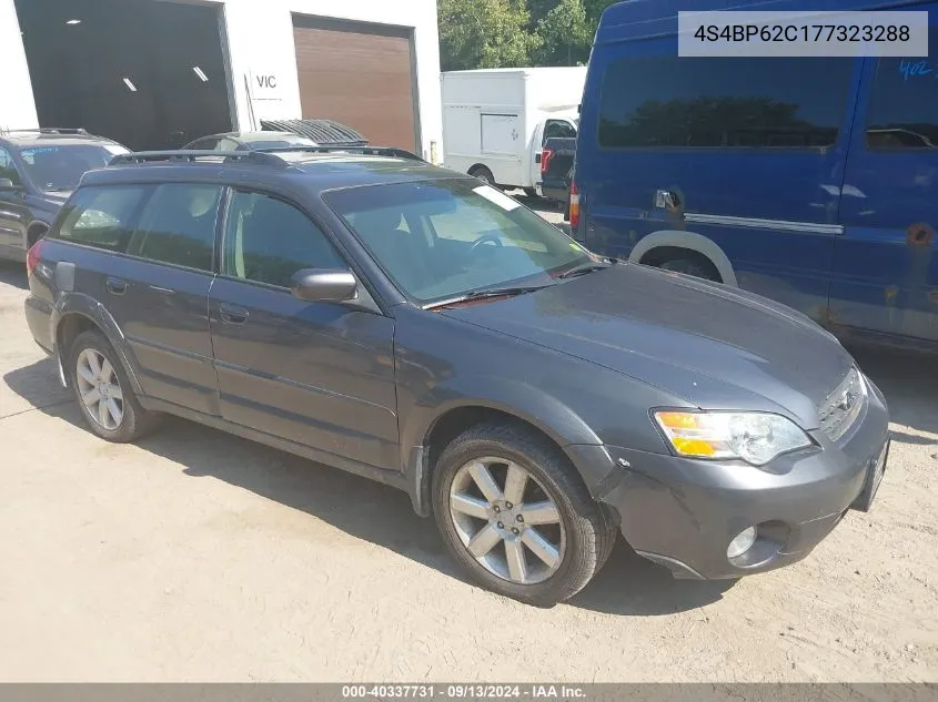 2007 Subaru Outback 2.5I Limited VIN: 4S4BP62C177323288 Lot: 40337731