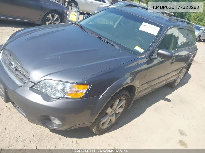 2007 Subaru Outback 2.5I Limited VIN: 4S4BP62C177323288 Lot: 40337731