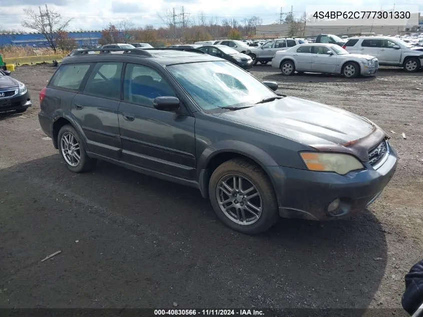 2007 Subaru Outback 2.5I Limited VIN: 4S4BP62C777301330 Lot: 40830566