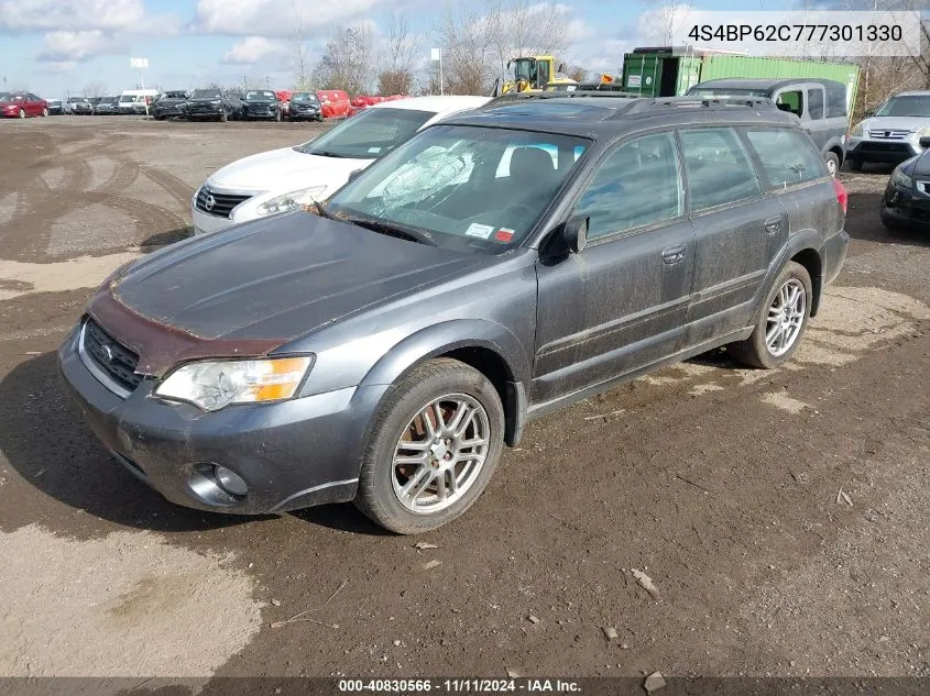 2007 Subaru Outback 2.5I Limited VIN: 4S4BP62C777301330 Lot: 40830566