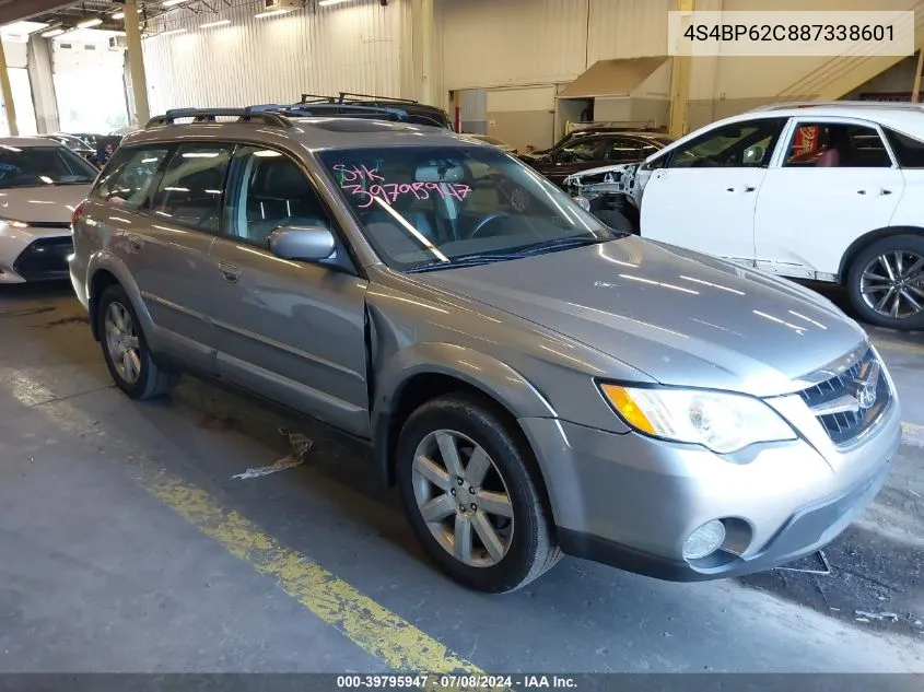 2008 Subaru Outback 2.5I Limited/2.5I Limited L.l. Bean Edition VIN: 4S4BP62C887338601 Lot: 39795947