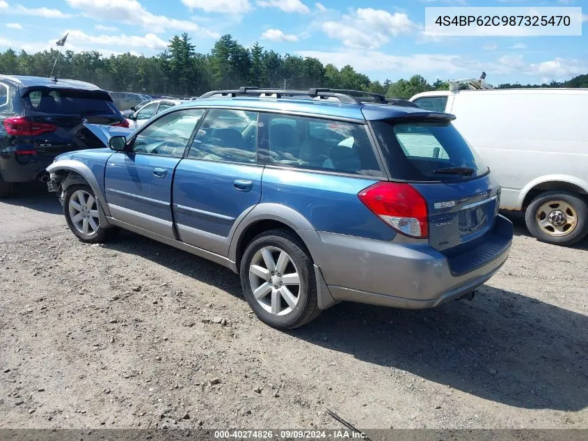 4S4BP62C987325470 2008 Subaru Outback 2.5I Limited/2.5I Limited L.l. Bean Edition