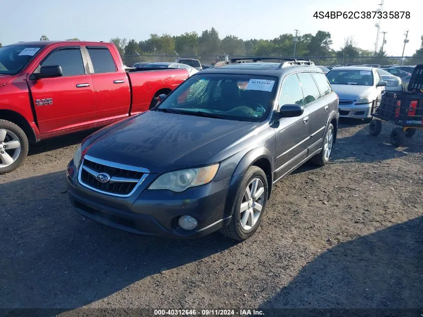 4S4BP62C387335878 2008 Subaru Outback 2.5I Limited/2.5I Limited L.l. Bean Edition