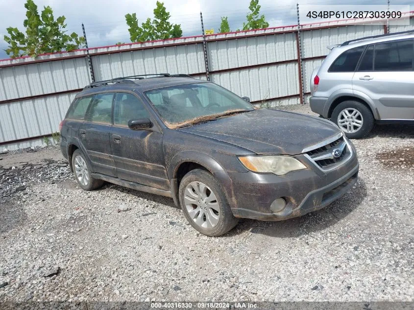 4S4BP61C287303909 2008 Subaru Outback 2.5I/2.5I L.l. Bean Edition