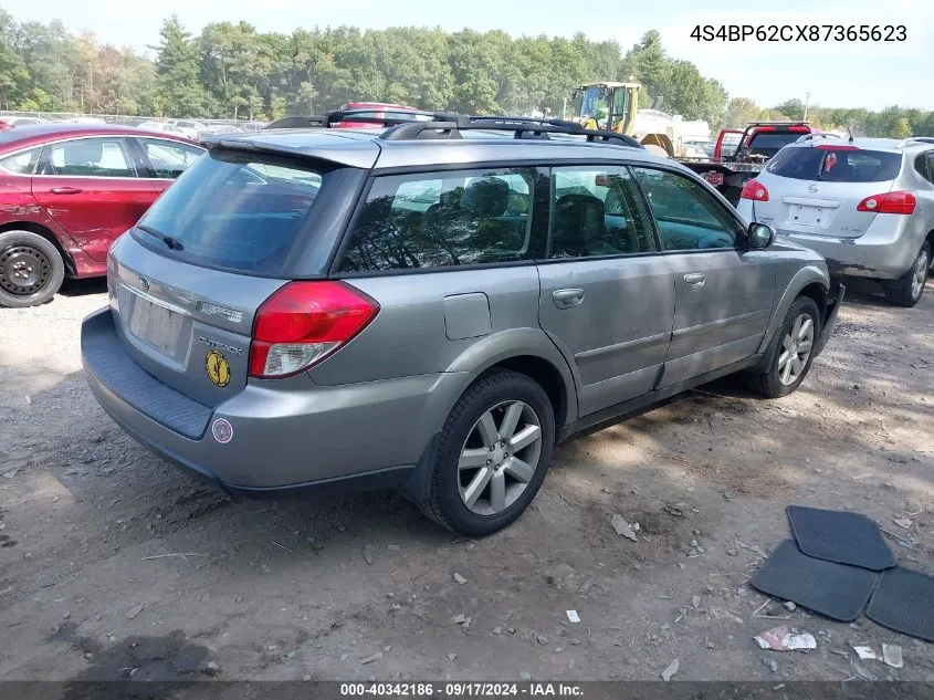 4S4BP62CX87365623 2008 Subaru Outback 2.5I Limited/2.5I Limited L.l. Bean Edition