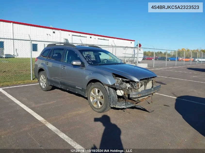 2010 Subaru Outback VIN: 4S4BRJKC5A2323523 Lot: 12125116