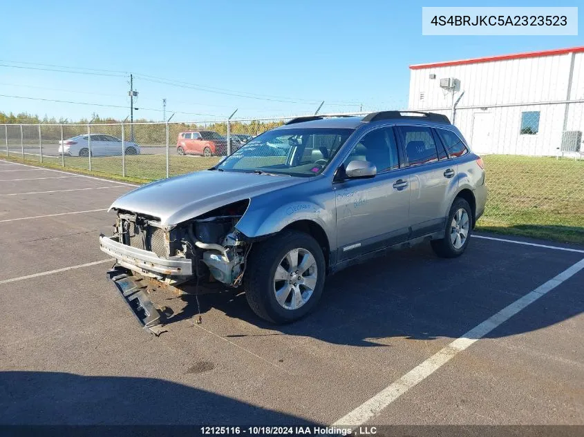 2010 Subaru Outback VIN: 4S4BRJKC5A2323523 Lot: 12125116