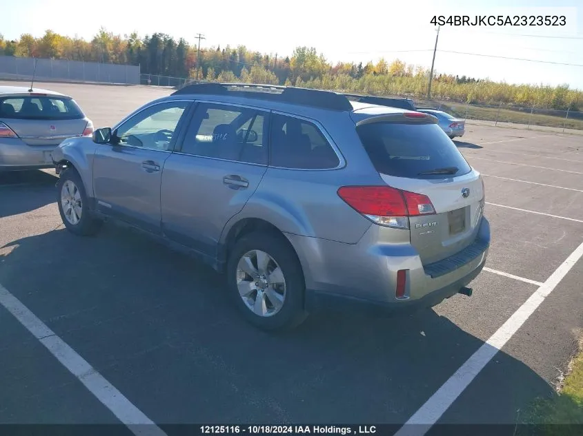 2010 Subaru Outback VIN: 4S4BRJKC5A2323523 Lot: 12125116