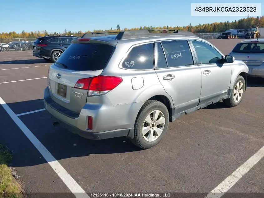 2010 Subaru Outback VIN: 4S4BRJKC5A2323523 Lot: 12125116