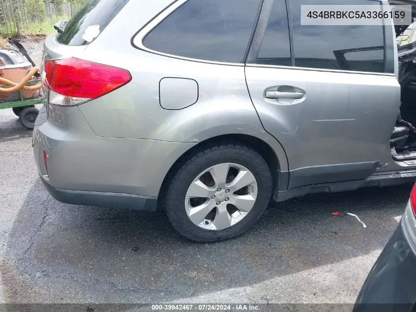 2010 Subaru Outback 2.5I Limited VIN: 4S4BRBKC5A3366159 Lot: 39942467