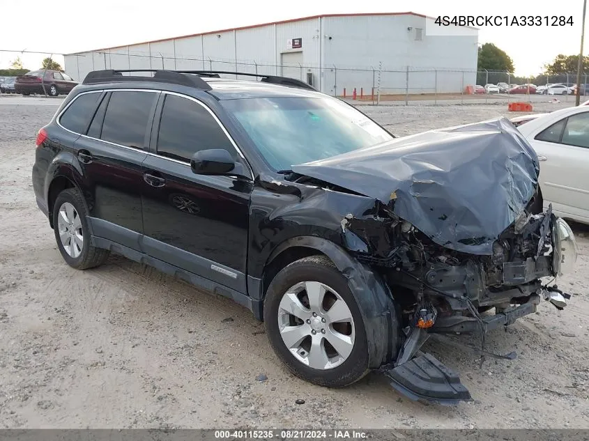 2010 Subaru Outback 2.5I Limited VIN: 4S4BRCKC1A3331284 Lot: 40115235