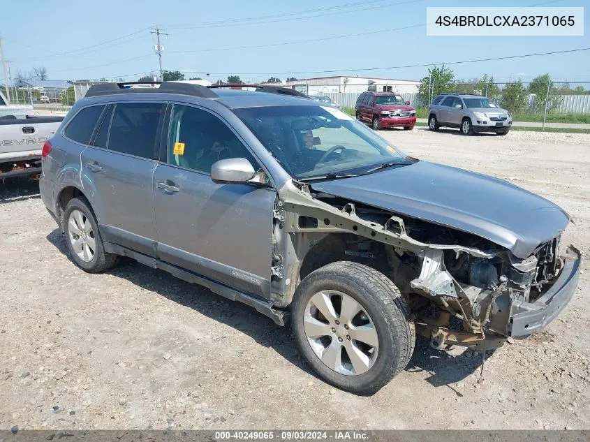 2010 Subaru Outback 3.6R Limited VIN: 4S4BRDLCXA2371065 Lot: 40249065