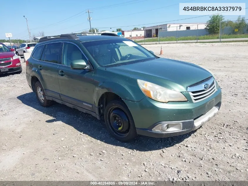 4S4BRBKC8A3337979 2010 Subaru Outback 2.5I Limited