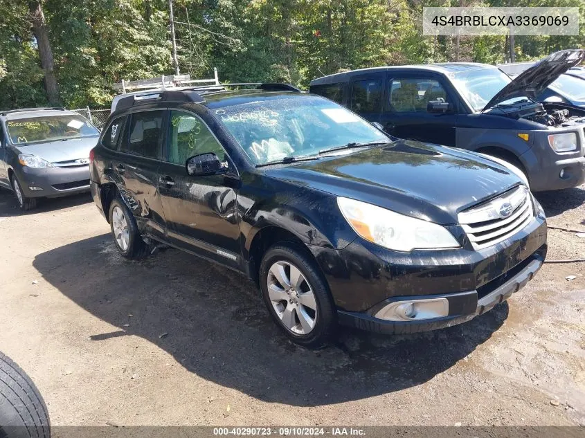 4S4BRBLCXA3369069 2010 Subaru Outback 2.5I Limited