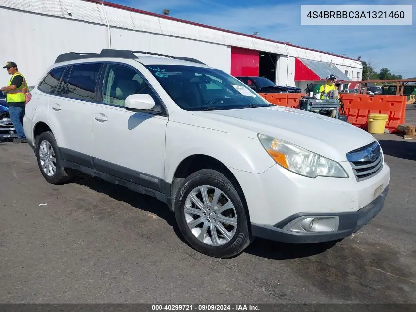 4S4BRBBC3A1321460 2010 Subaru Outback 2.5I Premium