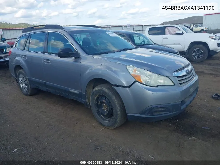 2010 Subaru Outback 2.5I VIN: 4S4BRBACXA1341190 Lot: 40320483