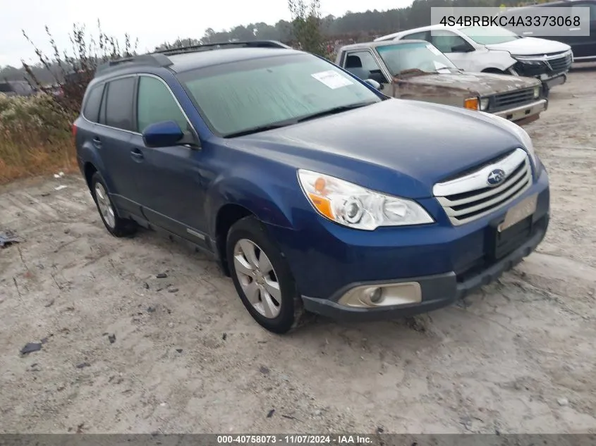 2010 Subaru Outback 2.5I Limited VIN: 4S4BRBKC4A3373068 Lot: 40758073