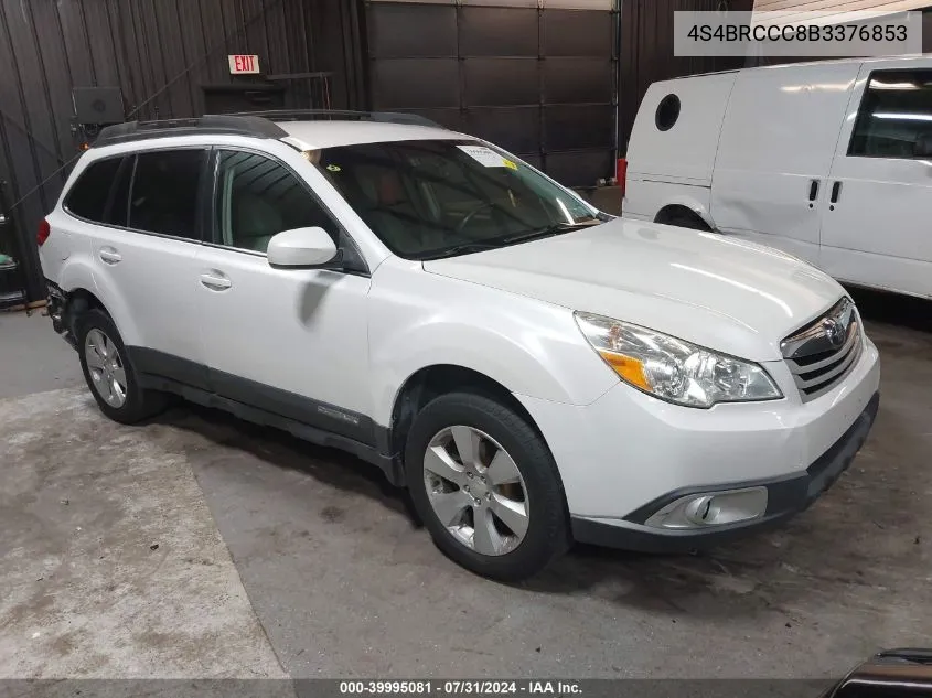 2011 Subaru Outback 2.5I Premium VIN: 4S4BRCCC8B3376853 Lot: 39995081