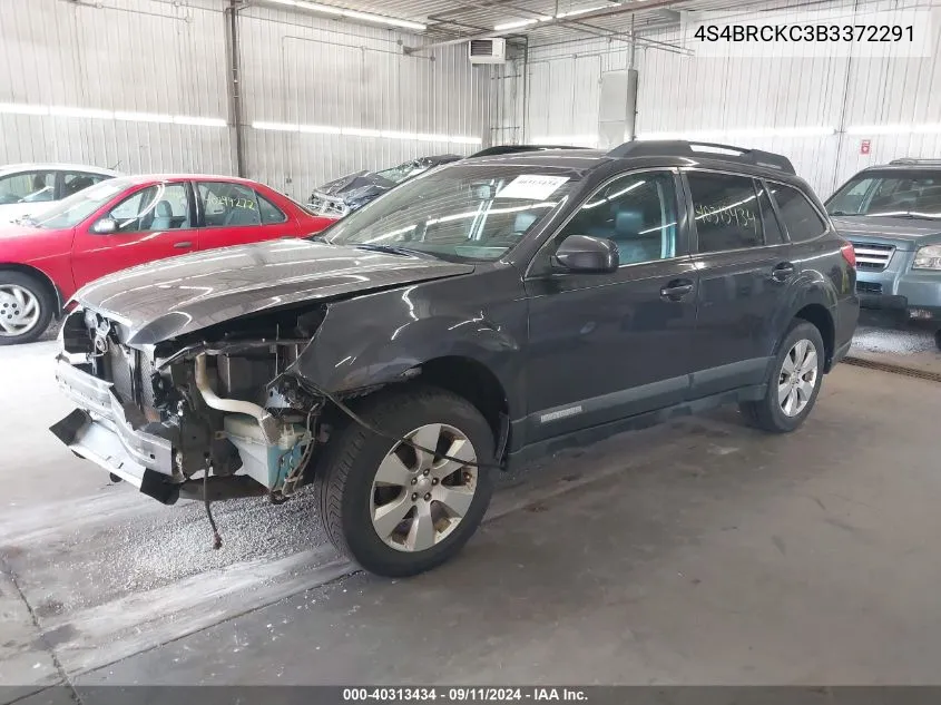 4S4BRCKC3B3372291 2011 Subaru Outback 2.5I Limited