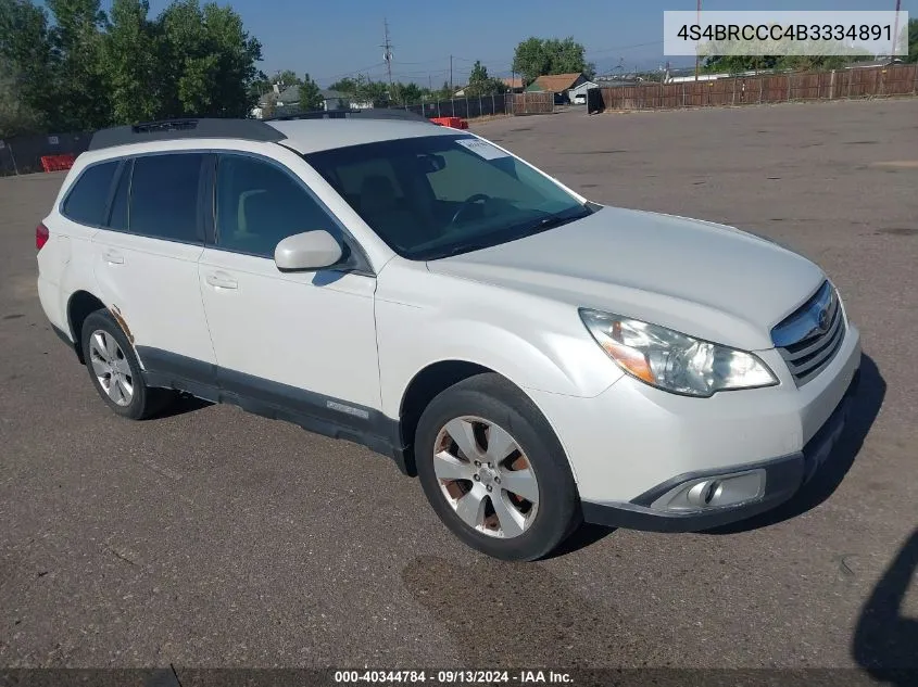 4S4BRCCC4B3334891 2011 Subaru Outback 2.5I Premium