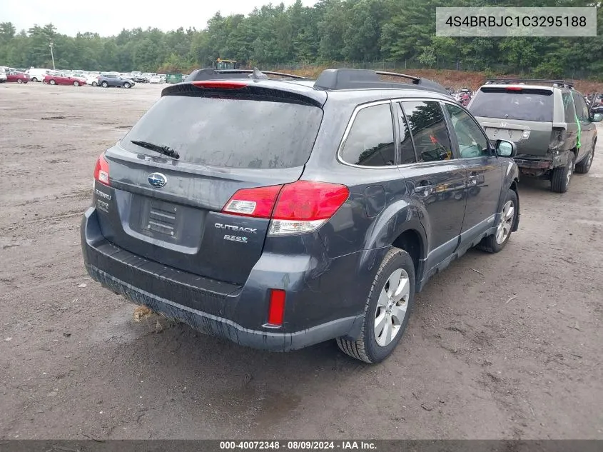 4S4BRBJC1C3295188 2012 Subaru Outback 2.5I Limited