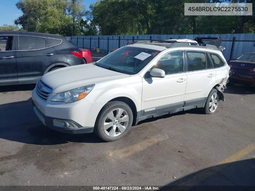 2012 Subaru Outback 3.6R Limited VIN: 4S4BRDLC9C2275530 Lot: 40147224