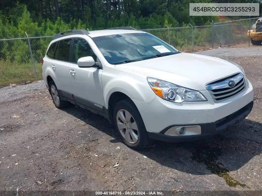 2012 Subaru Outback 2.5I Premium VIN: 4S4BRCCC3C3255293 Lot: 40168715