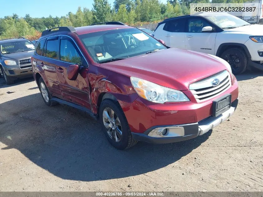 4S4BRBJC6C3282887 2012 Subaru Outback 2.5I Limited