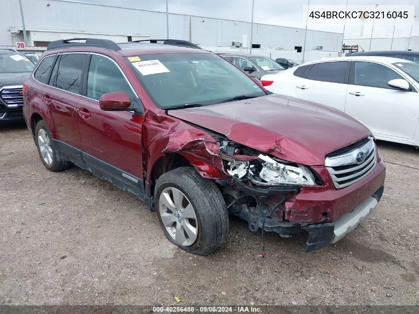 4S4BRCKC7C3216045 2012 Subaru Outback 2.5I Limited