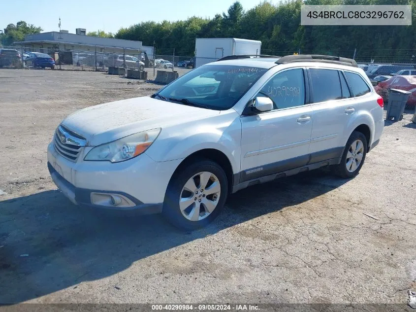 4S4BRCLC8C3296762 2012 Subaru Outback 2.5I Limited