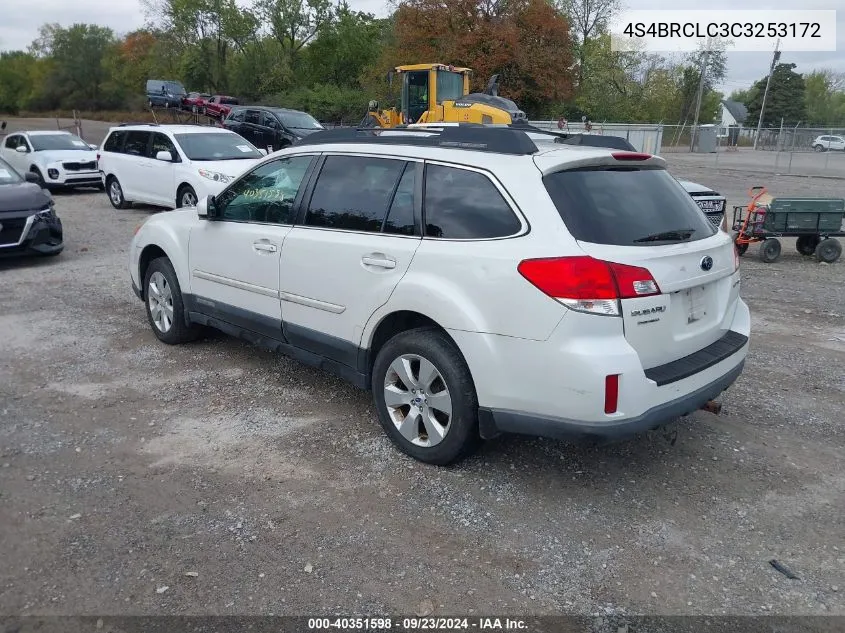 2012 Subaru Outback 2.5I Limited VIN: 4S4BRCLC3C3253172 Lot: 40351598