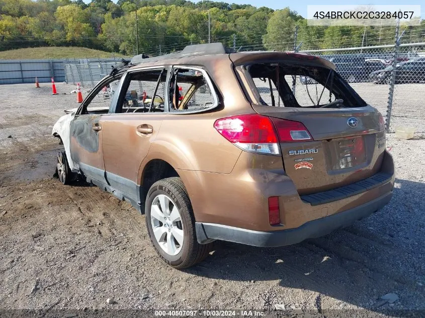 2012 Subaru Outback 2.5I Limited VIN: 4S4BRCKC2C3284057 Lot: 40507097