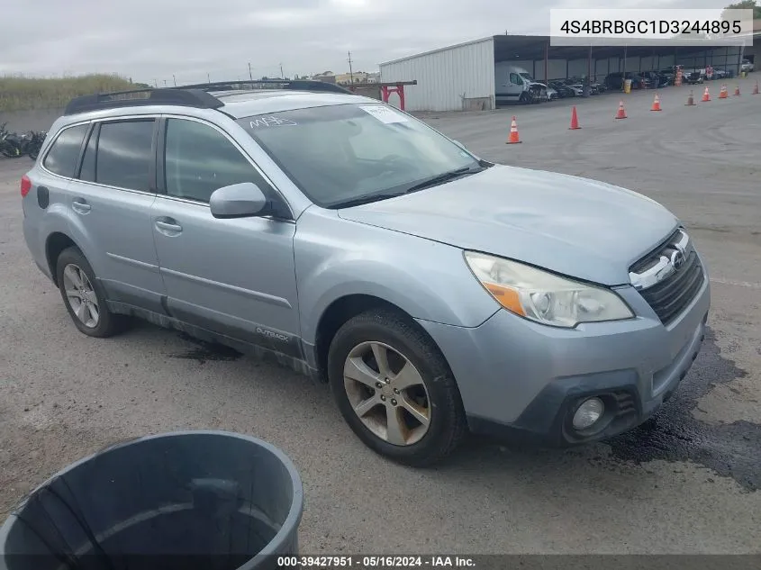 2013 Subaru Outback 2.5I Premium VIN: 4S4BRBGC1D3244895 Lot: 39427951