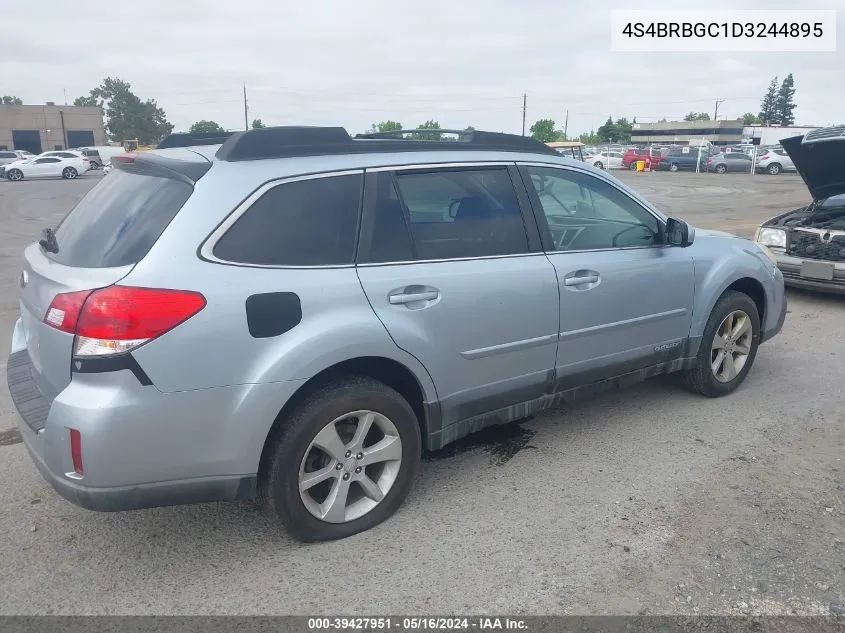 2013 Subaru Outback 2.5I Premium VIN: 4S4BRBGC1D3244895 Lot: 39427951