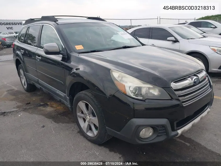 2013 Subaru Outback 2.5I Limited VIN: 4S4BRBSC0D3218313 Lot: 39835428