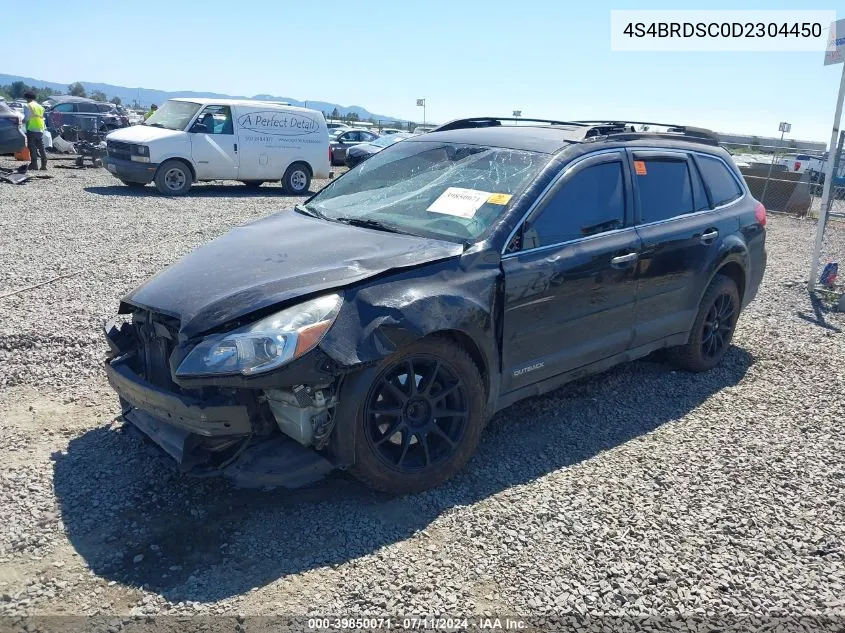 2013 Subaru Outback 3.6R Limited VIN: 4S4BRDSC0D2304450 Lot: 39850071