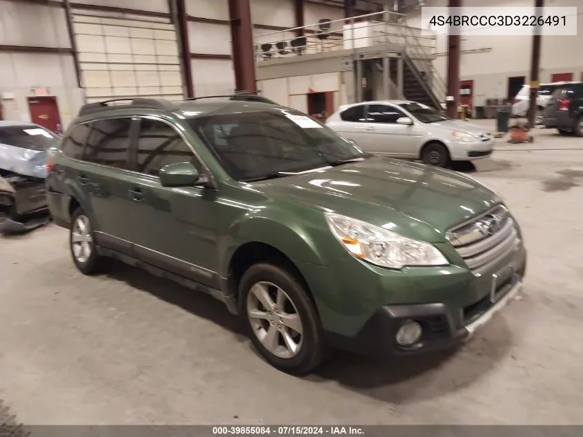 4S4BRCCC3D3226491 2013 Subaru Outback 2.5I Premium