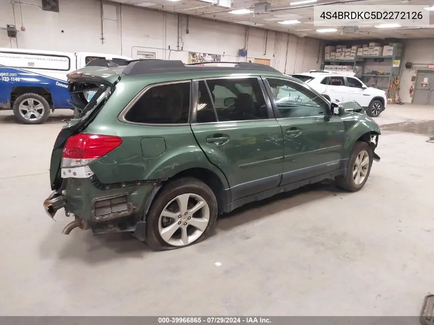 4S4BRDKC5D2272126 2013 Subaru Outback 3.6R Limited