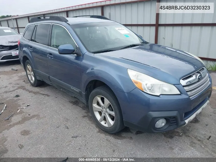 4S4BRBJC6D3230323 2013 Subaru Outback 2.5I Limited