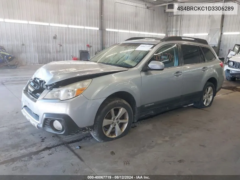 4S4BRCKC1D3306289 2013 Subaru Outback 2.5I Limited