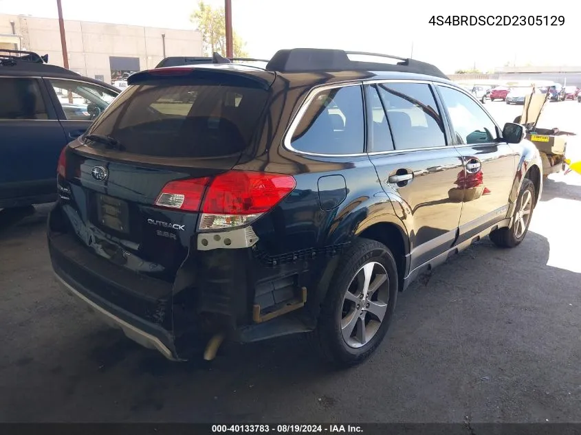 2013 Subaru Outback 3.6R Limited VIN: 4S4BRDSC2D2305129 Lot: 40133783