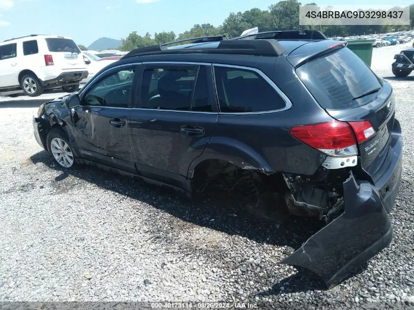 4S4BRBAC9D3298437 2013 Subaru Outback 2.5I