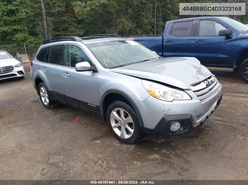 4S4BRBGC4D3323168 2013 Subaru Outback 2.5I Premium