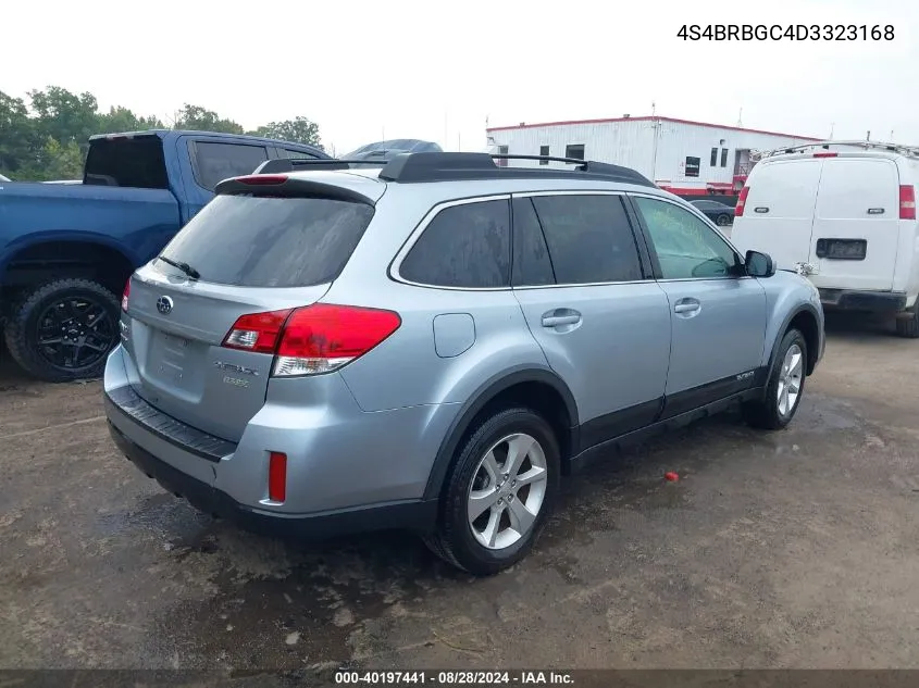 4S4BRBGC4D3323168 2013 Subaru Outback 2.5I Premium