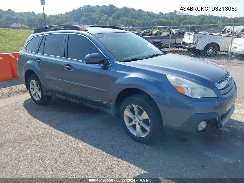 2013 Subaru Outback 2.5I Limited VIN: 4S4BRCKC1D3213059 Lot: 40197550