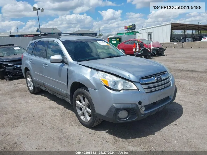 2013 Subaru Outback 2.5I Premium VIN: 4S4BRCCC5D3266488 Lot: 40205583